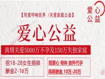 深泽捐卵助孕生子 爱心志愿者招募